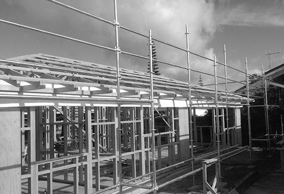 Edge protection for residential project.